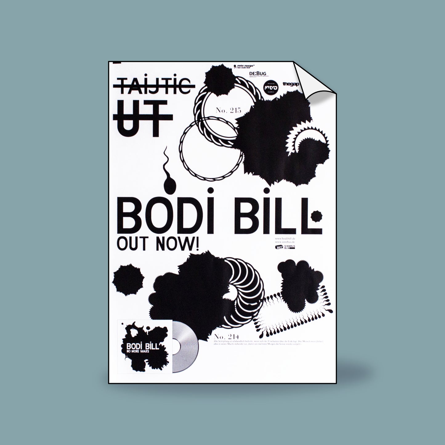 Bodi Bill - No More Wars - Poster