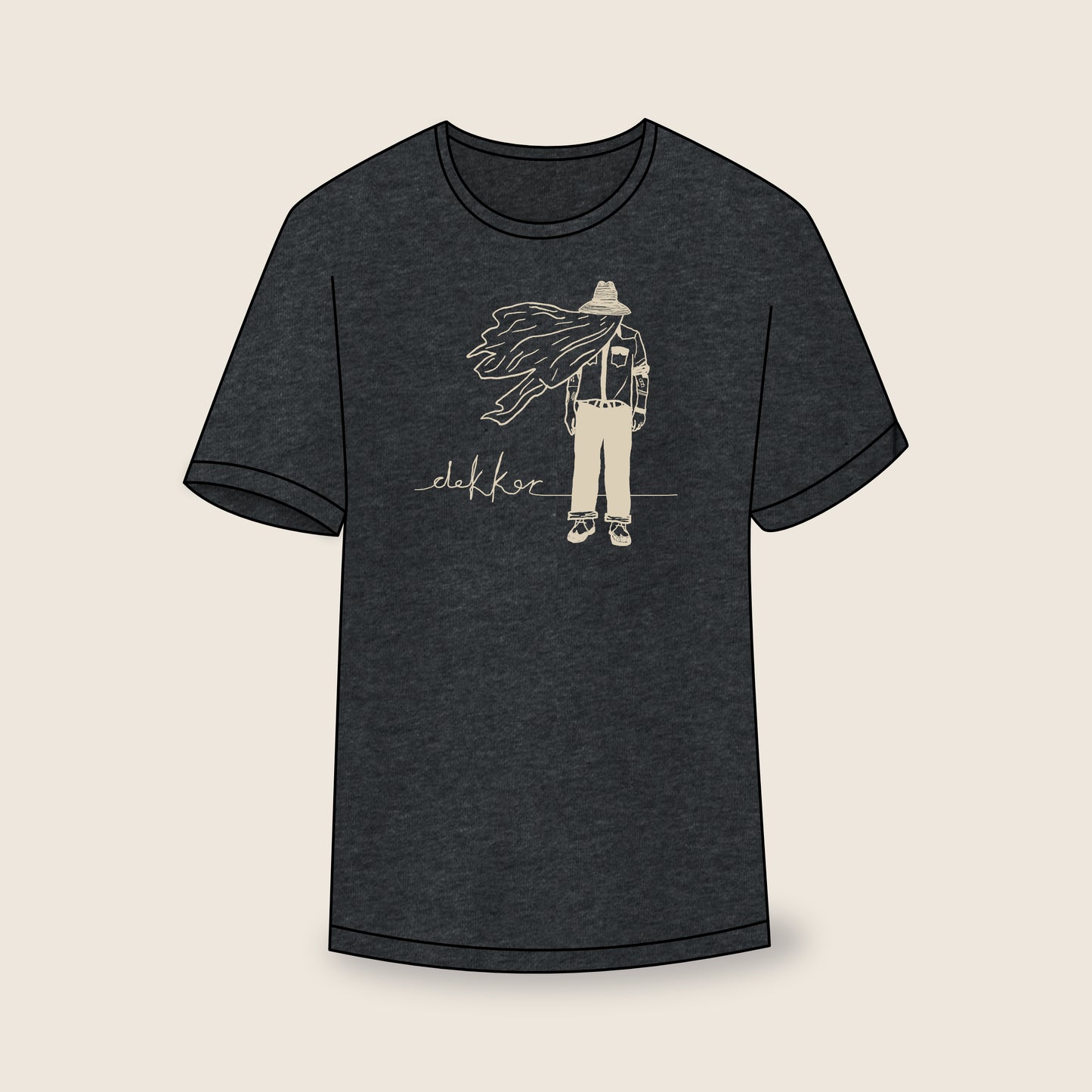 Dekker - Short Ghost - Shirt
