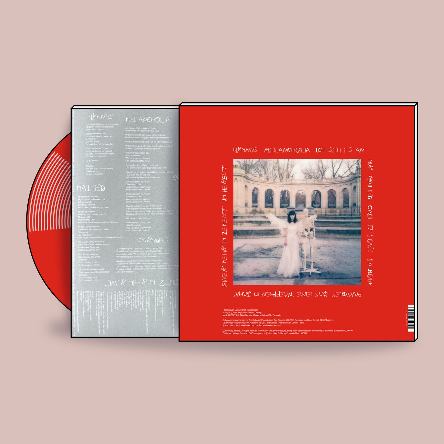 Klez.e – Einmal Mehr Mit Dir Gegen Die Furcht – LP (red vinyl)