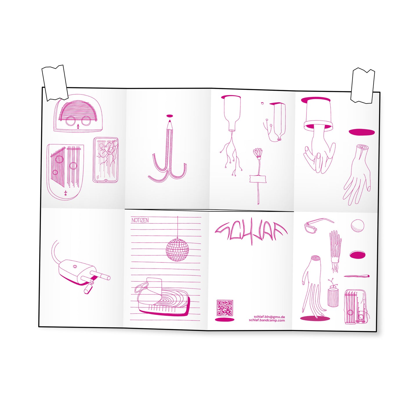Schlaf - Termine - Zine