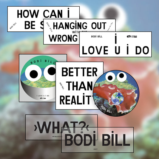 Bodi Bill - Sticker Set