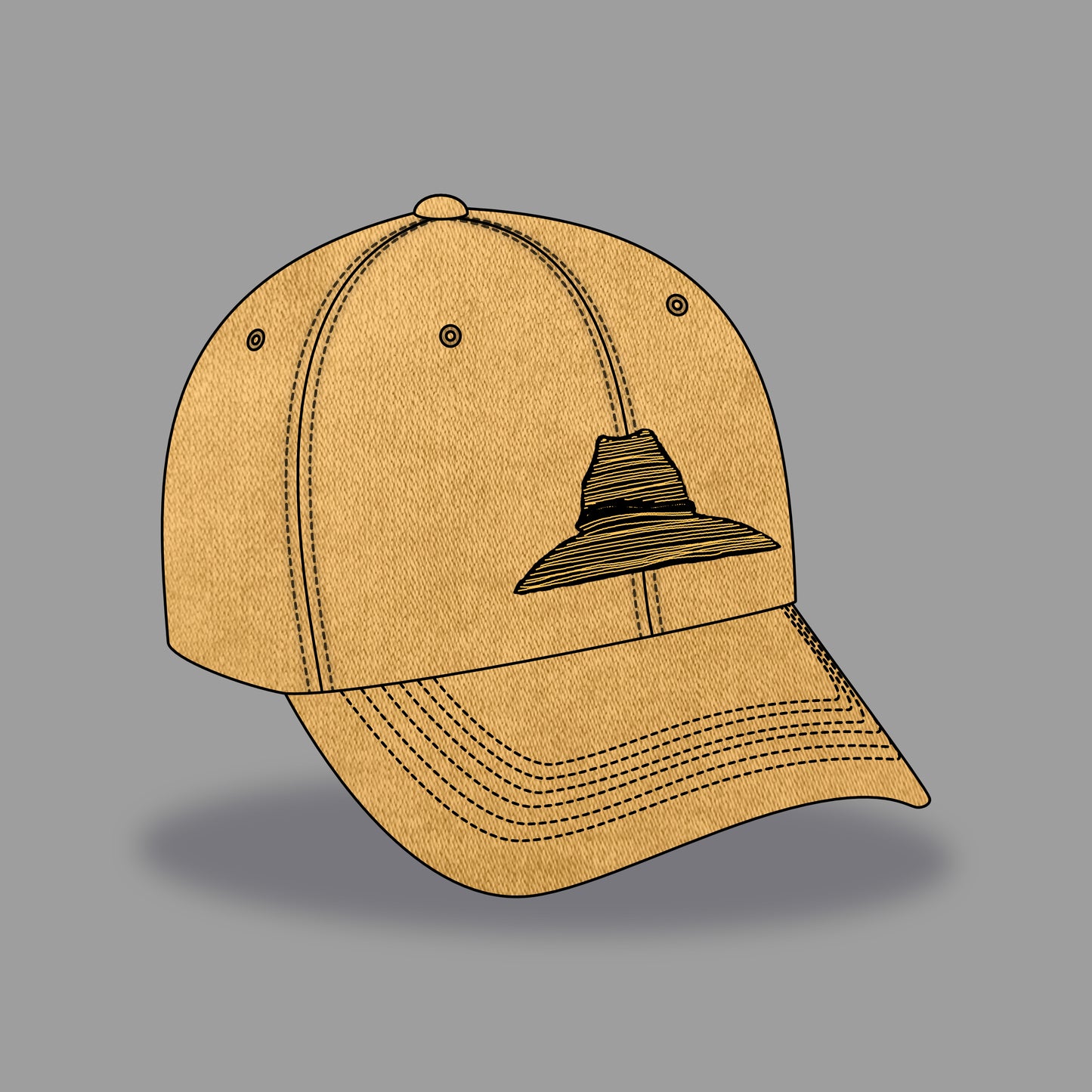 Dekker - Hat - Cap (washed sand)