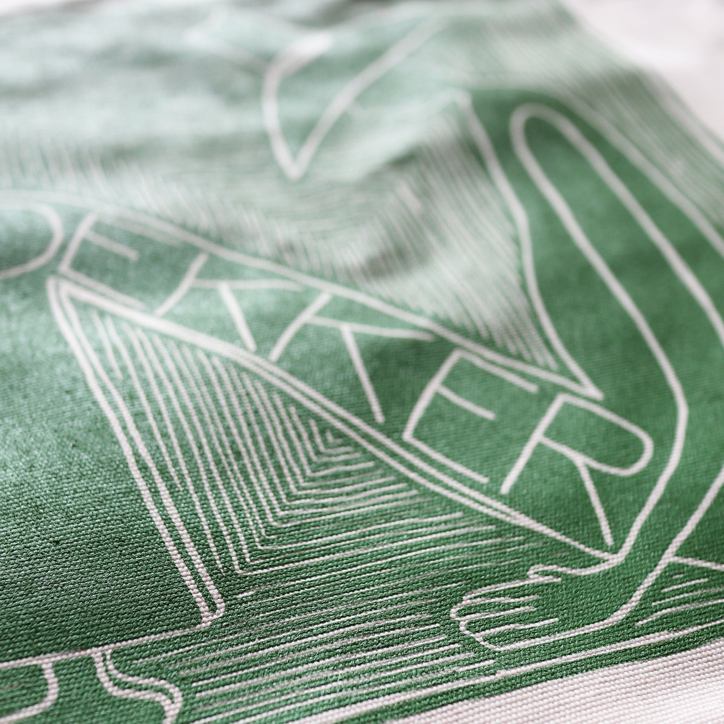 Dekker – Green Print – Tote Bag
