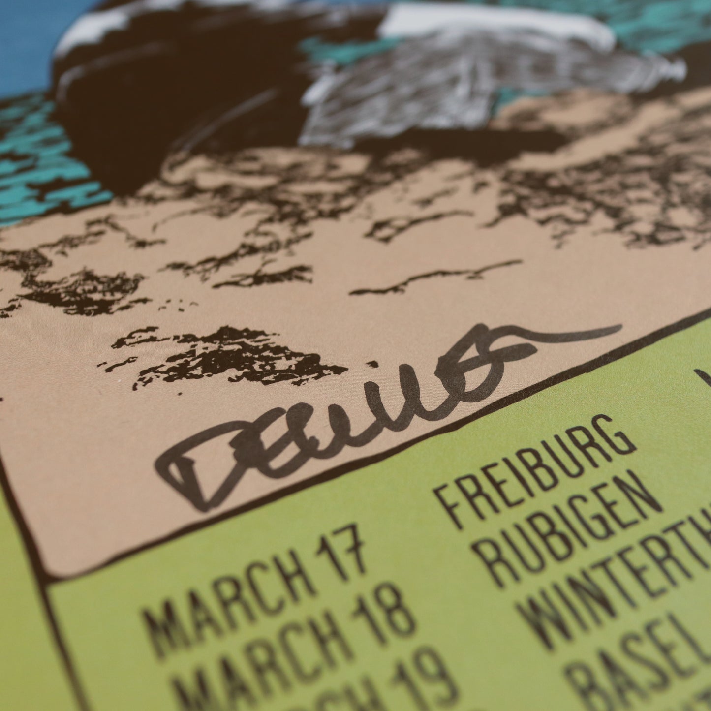 Dekker – Spring Tour 2026 – Poster / Print (signed)