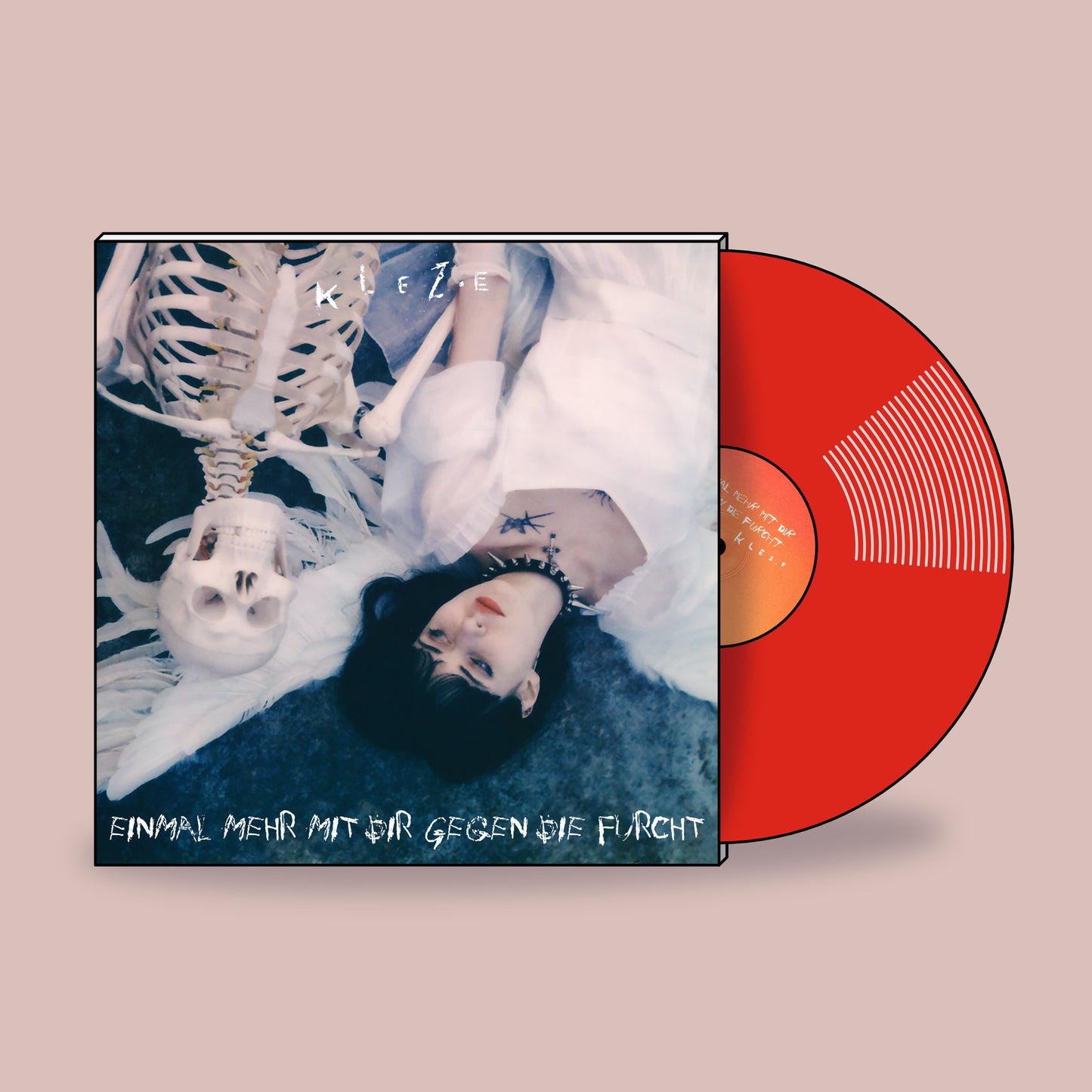 Klez.e – Einmal Mehr Mit Dir Gegen Die Furcht – LP (red vinyl)