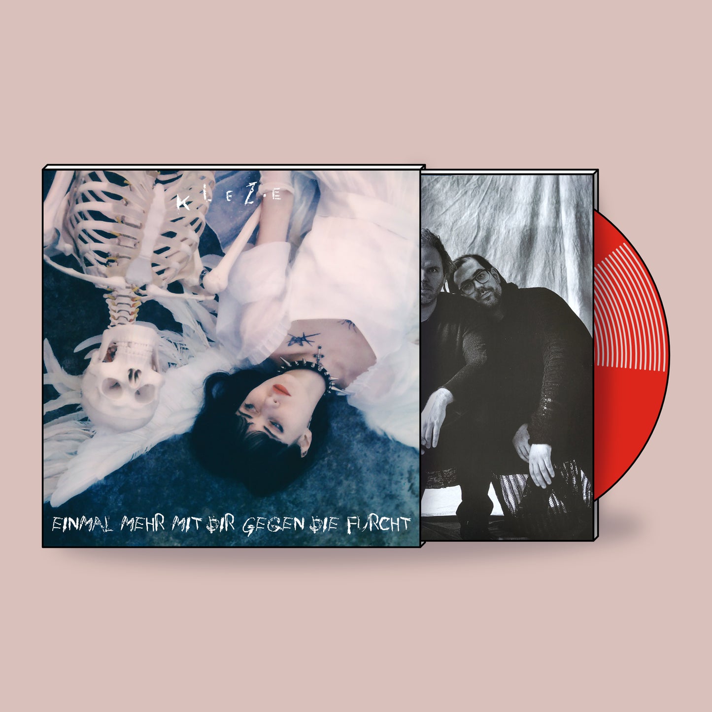 Klez.e – Einmal Mehr Mit Dir Gegen Die Furcht – LP (red vinyl)