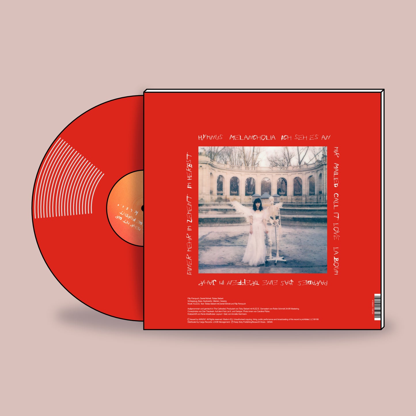 Klez.e – Einmal Mehr Mit Dir Gegen Die Furcht – LP (red vinyl)
