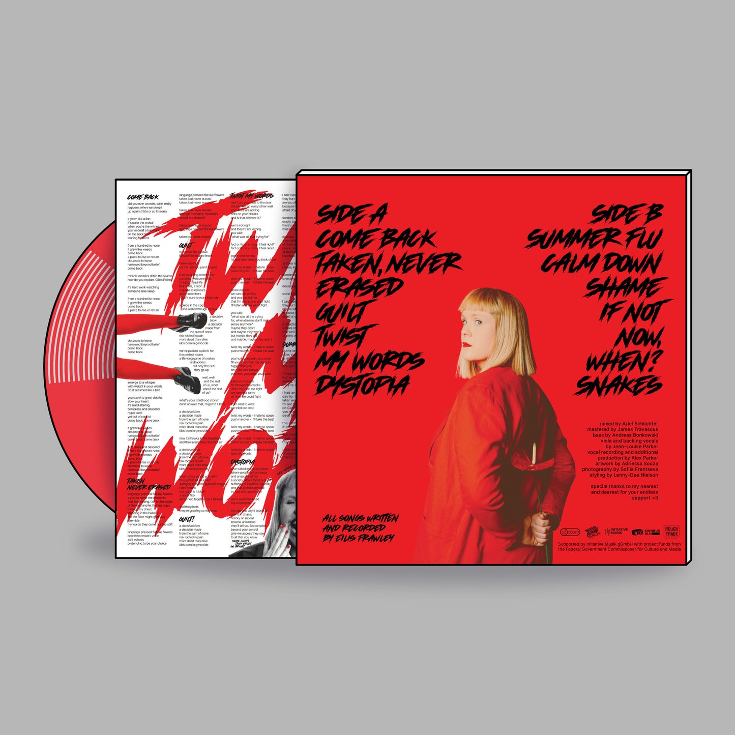 Eilis Frawley – Twist My Words – LP (translucent red vinyl)