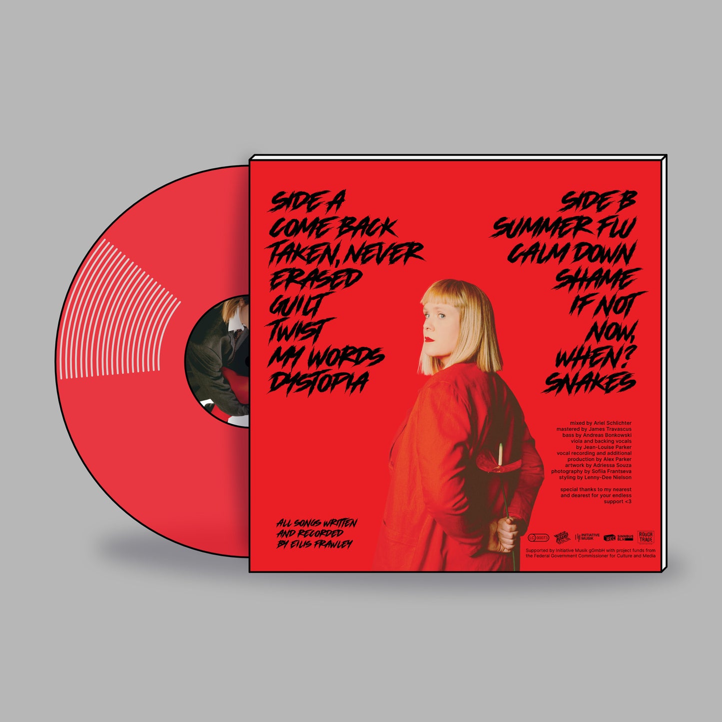 Eilis Frawley – Twist My Words – LP (translucent red vinyl)