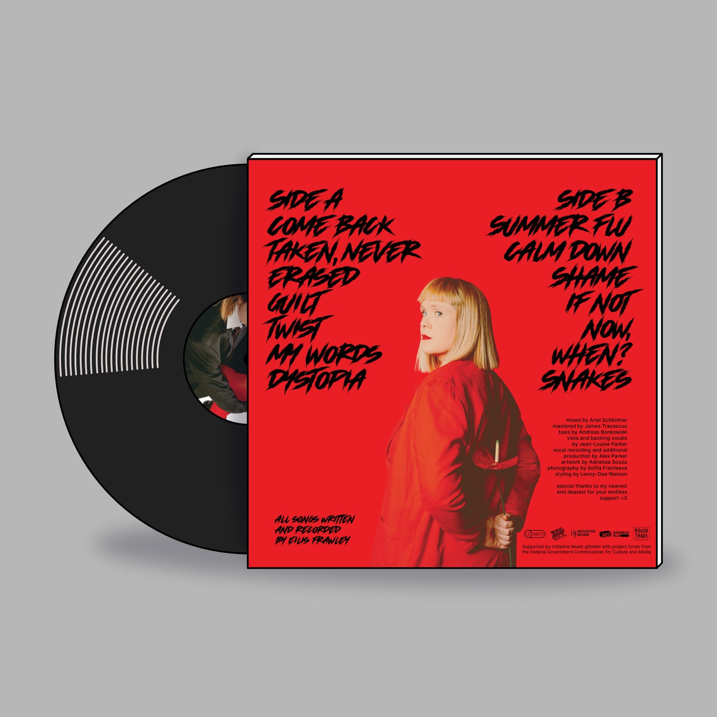 Eilis Frawley – Twist My Words – LP (recycled black vinyl)
